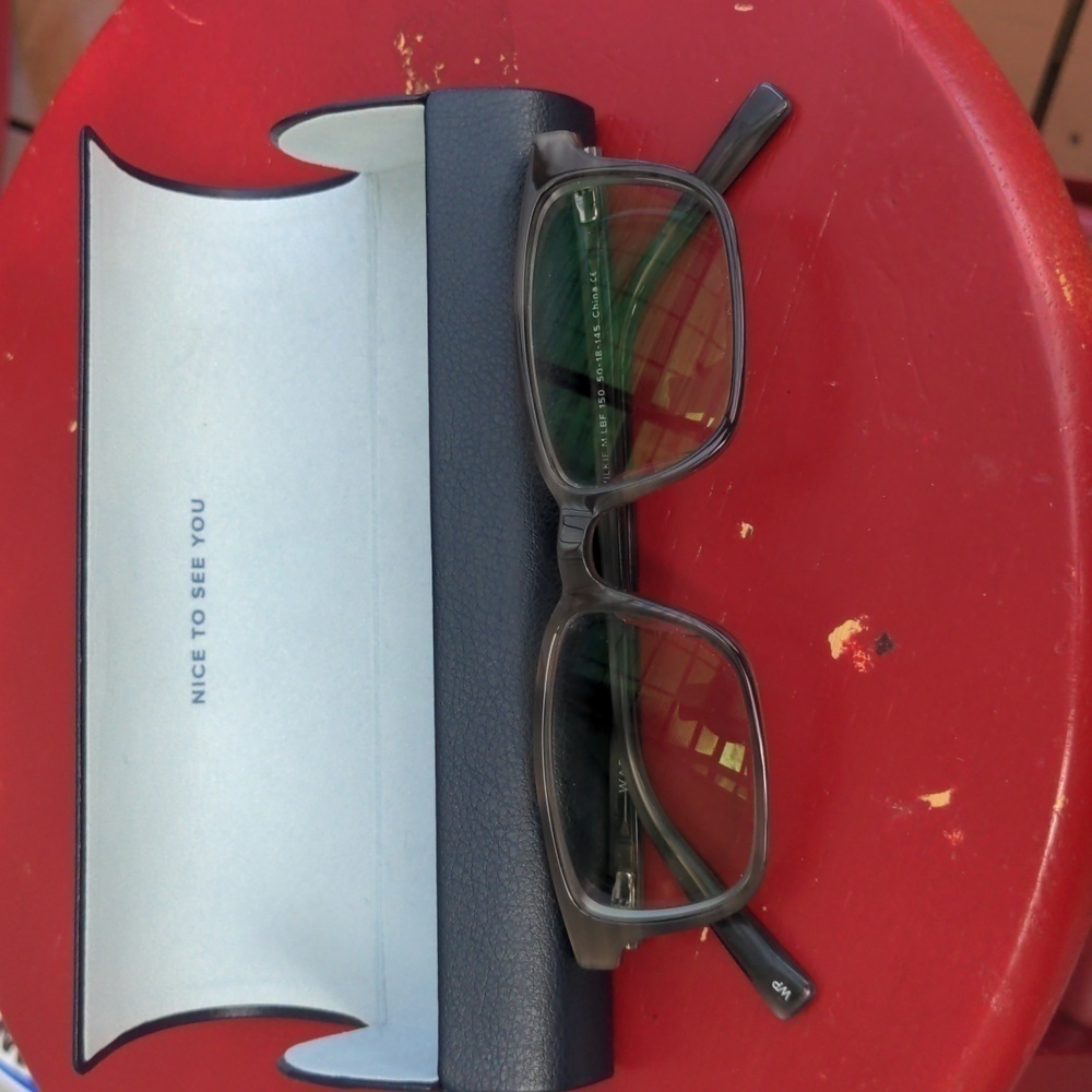 Warby Parker Wilkie 150 Glasses Frame with Case